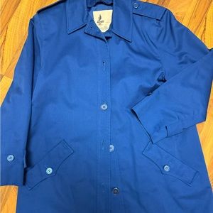 Vintage blue Pea coat, size 10 Misty Harbor